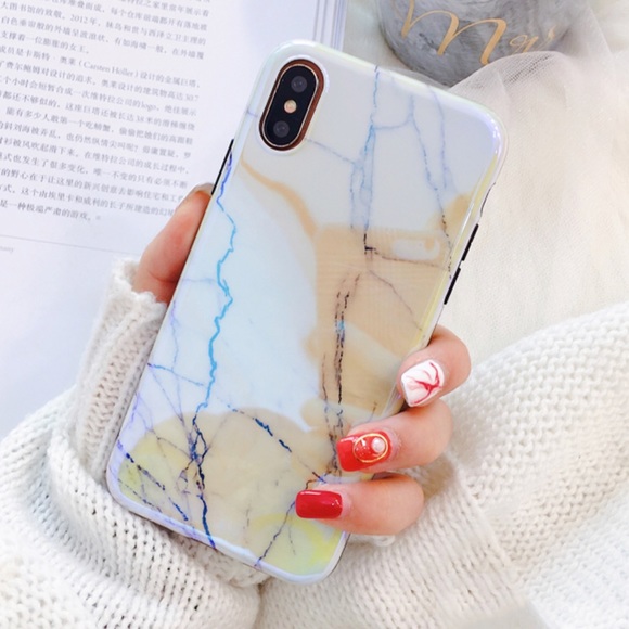 Accessories - LAST 1! iPhone 7+/8+ Blu-Ray Marble Soft Case